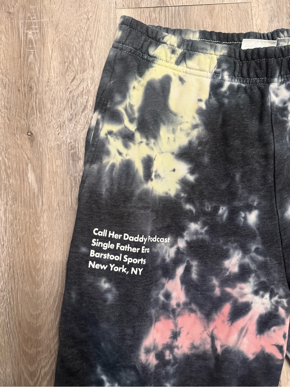 Call Her Daddy Single Father Era Tie Dye Jogger Sweatpants Size M